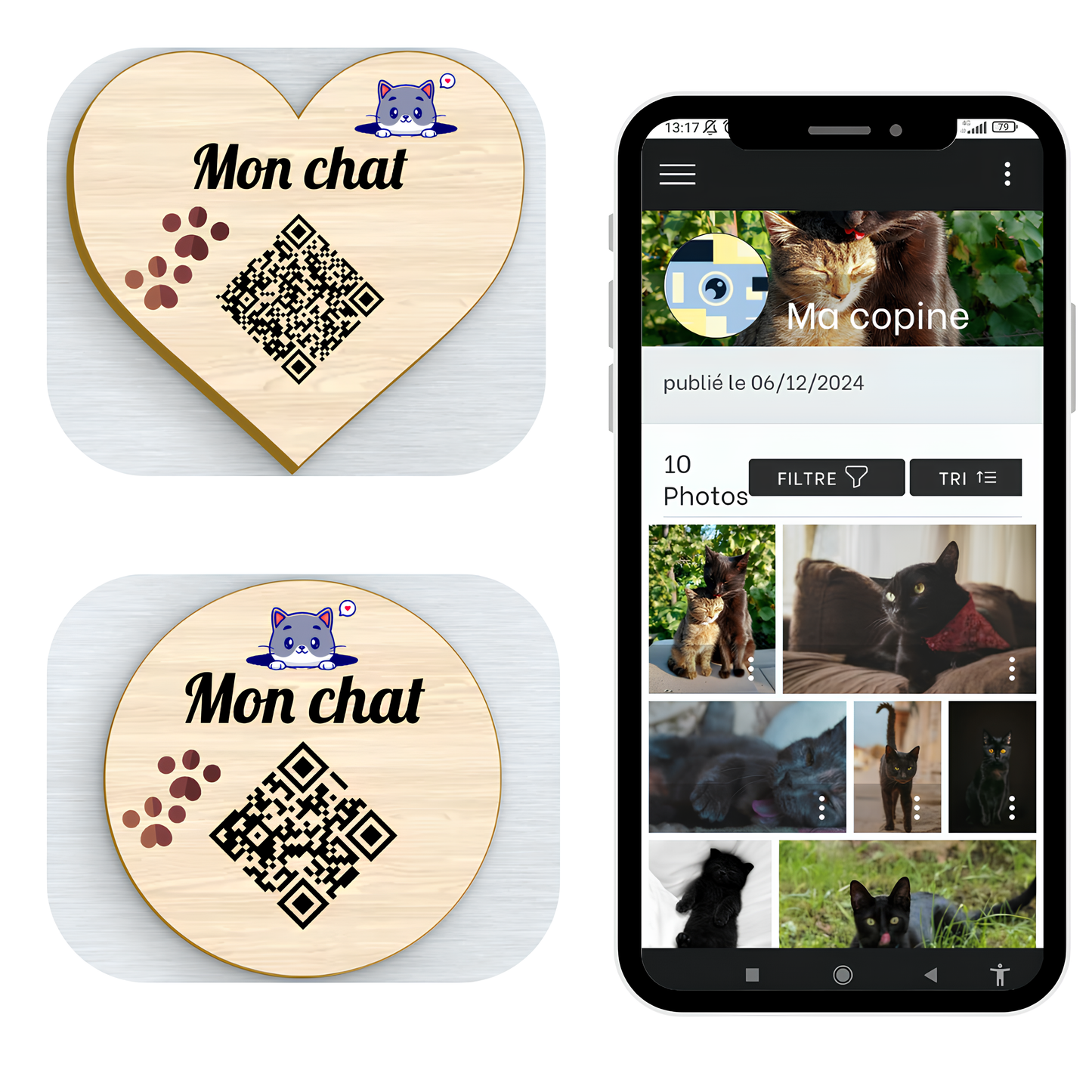 Plaque Hommage Animal - Un lien éternel avec votre fidèle compagnon