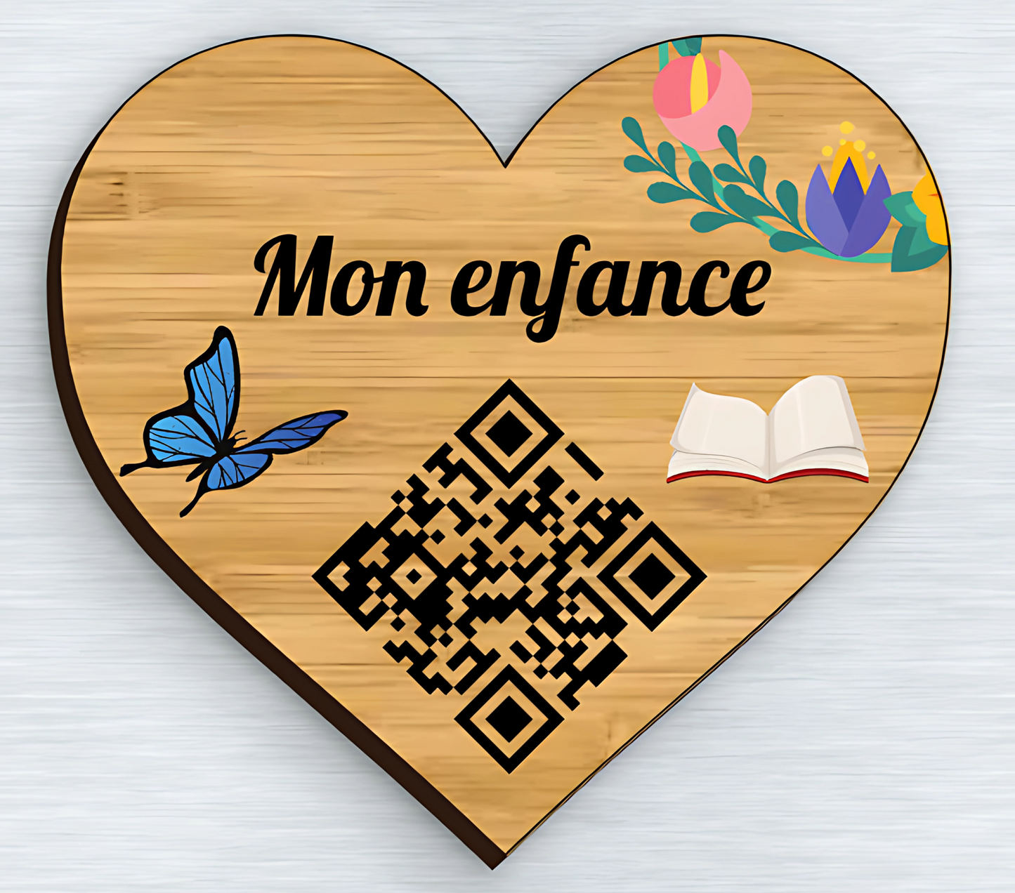 Plaque Mémoire Enfance - Un souvenir éternel des doux jours d’enfance