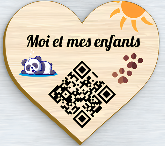 Plaque Souvenir Enfant - Un lien éternel avec votre ange