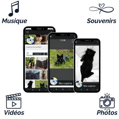 Plaque Hommage Animal - Un lien éternel avec votre fidèle compagnon