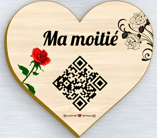 Plaque Souvenir de couple Personnalisée - Un lien éternel entre deux âmes unies